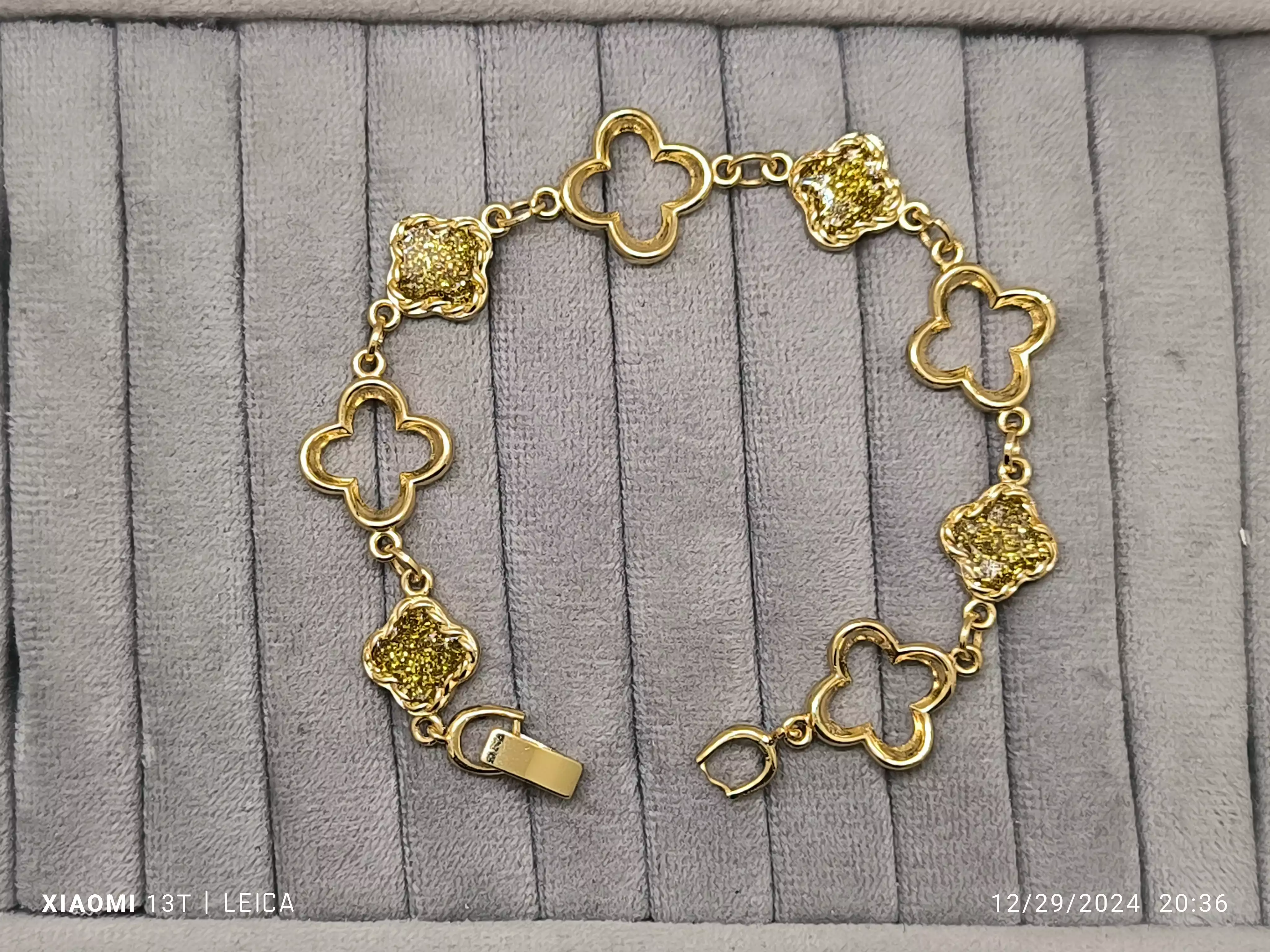 دستبند زنانه مدل استیل ونکلیف