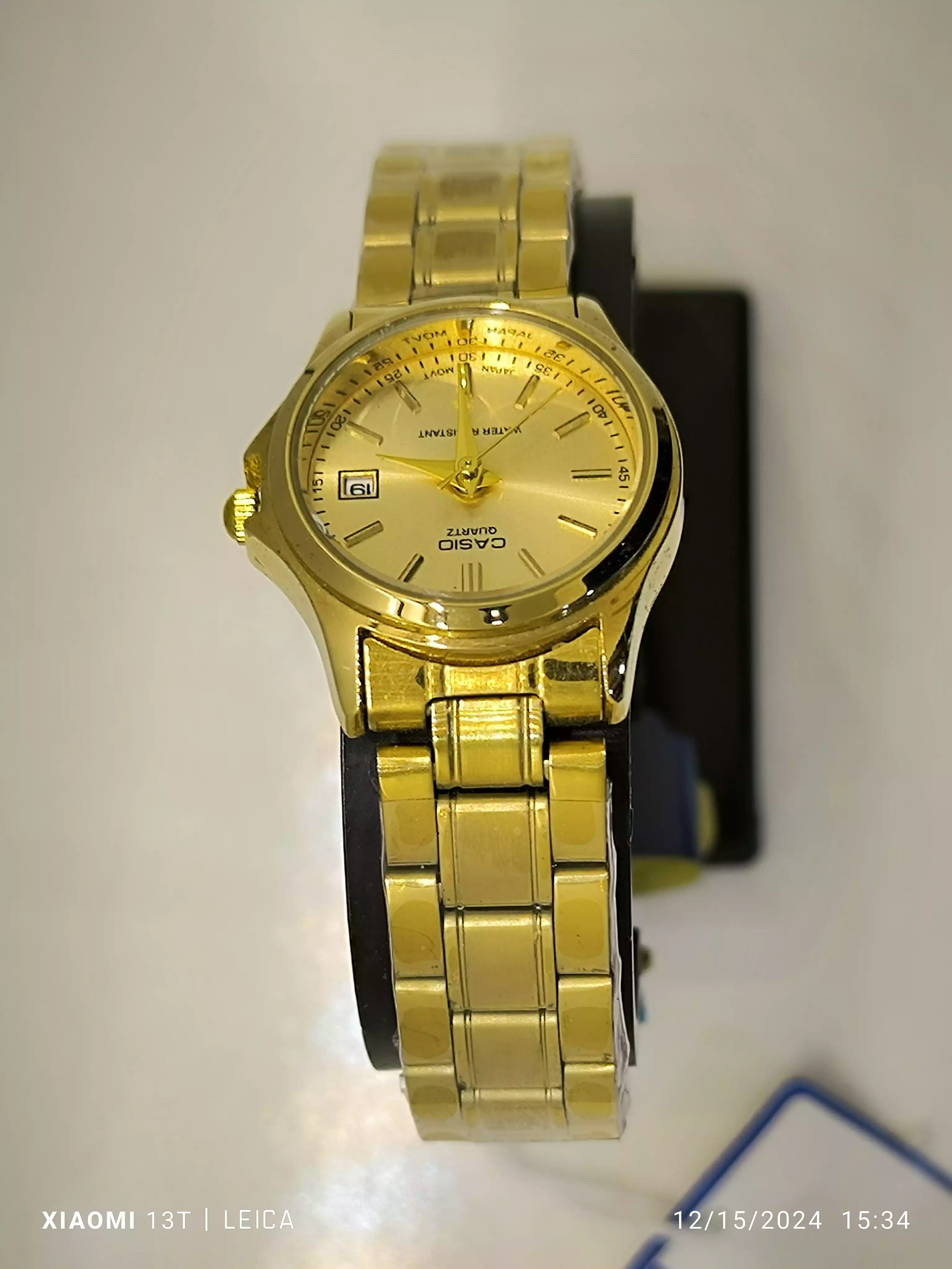 ساعت مچی عقربه‌ای تاریخ دار زنانه CASIO